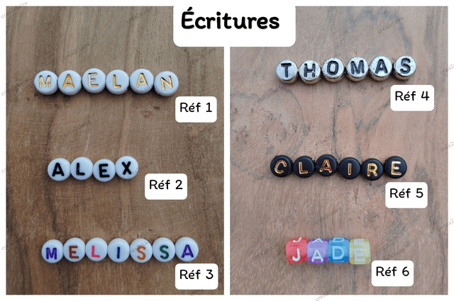 Bracelet minimaliste personnalisé/bracelet à message/bracelet d'amitié et d'amour/signe astrologique/cadeau petit prix/fait main/crea2claire